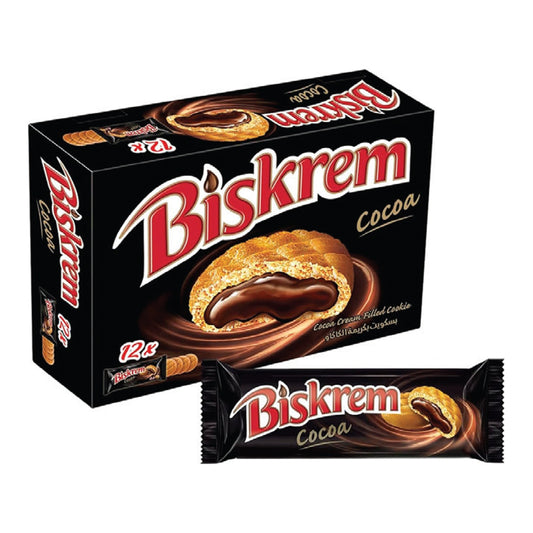 BISKRE W/COCOA COOKIE 12x36G