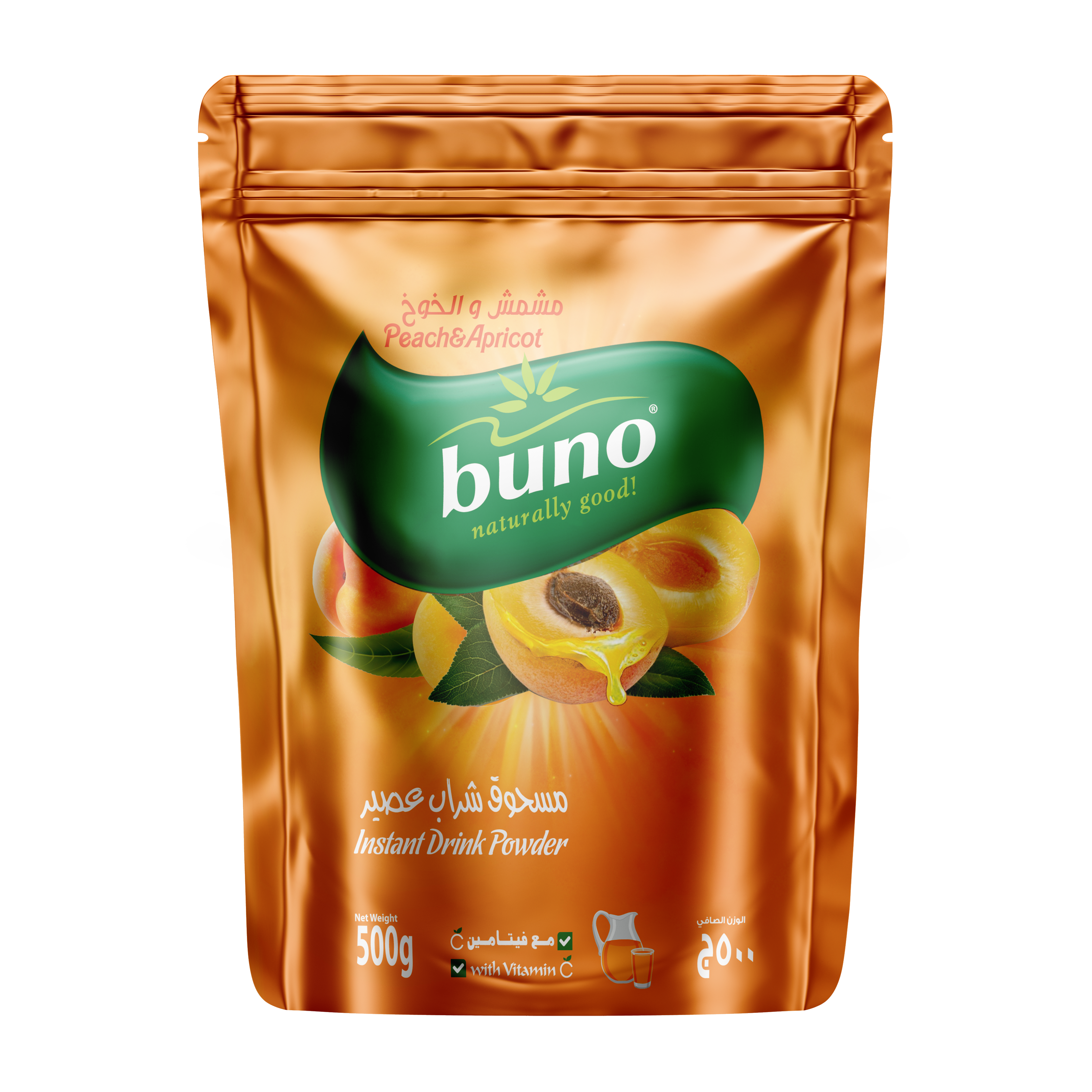 INSTANT DRINK PEACH & APRICOT 500G