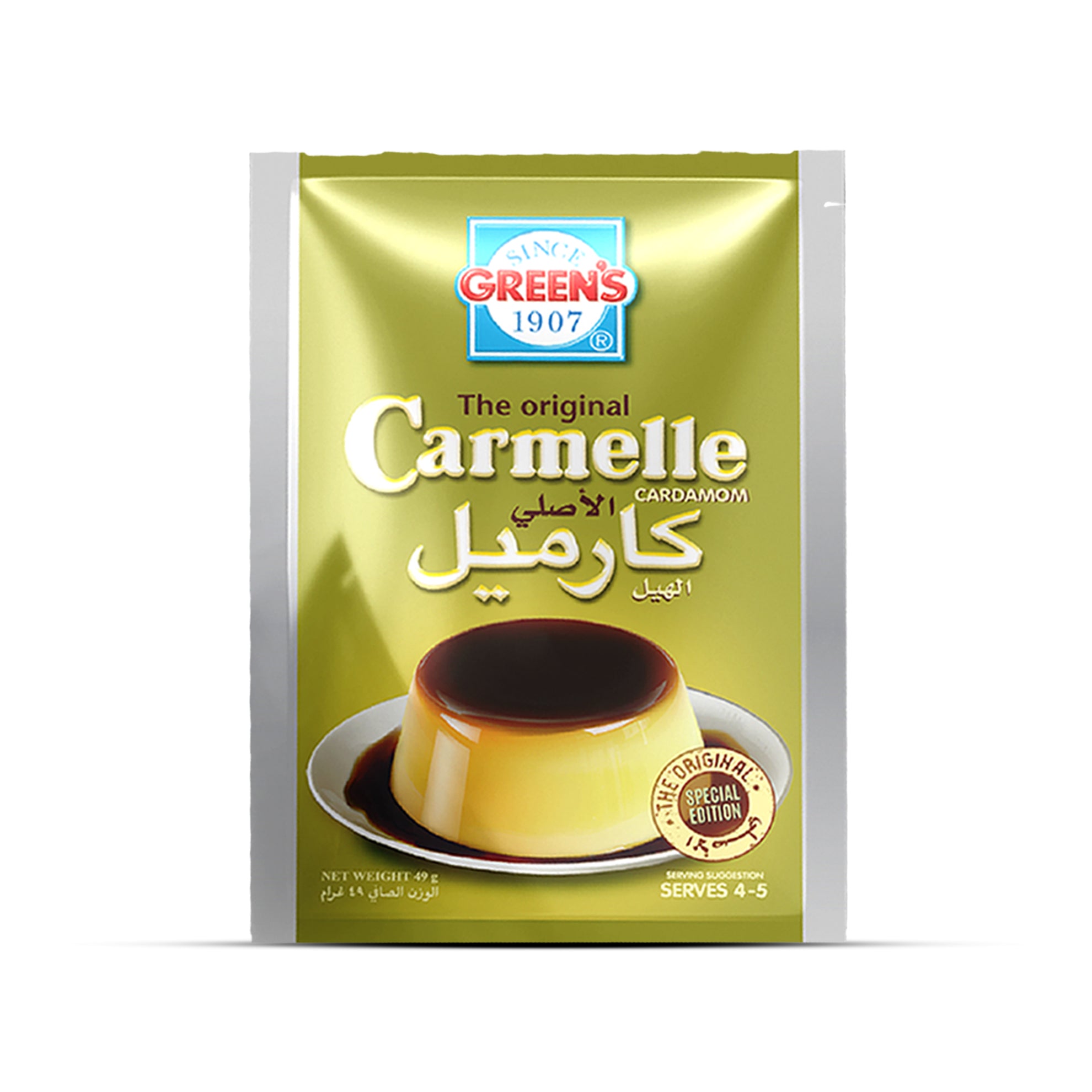 CREAM CARAMEL CARDAMOM WITHOUT TOPPING 49G