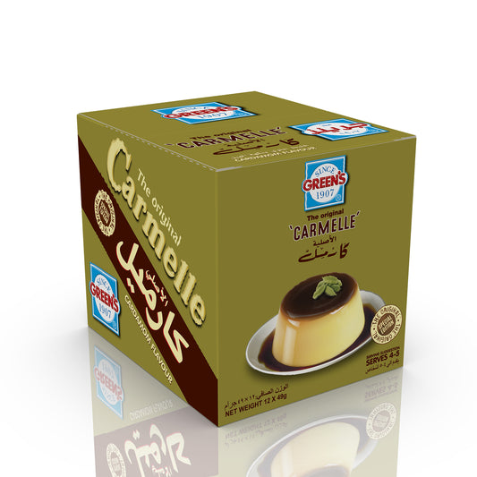 CREAM CARAMEL CARDAMOM WITHOUT TOPPING 12x49G