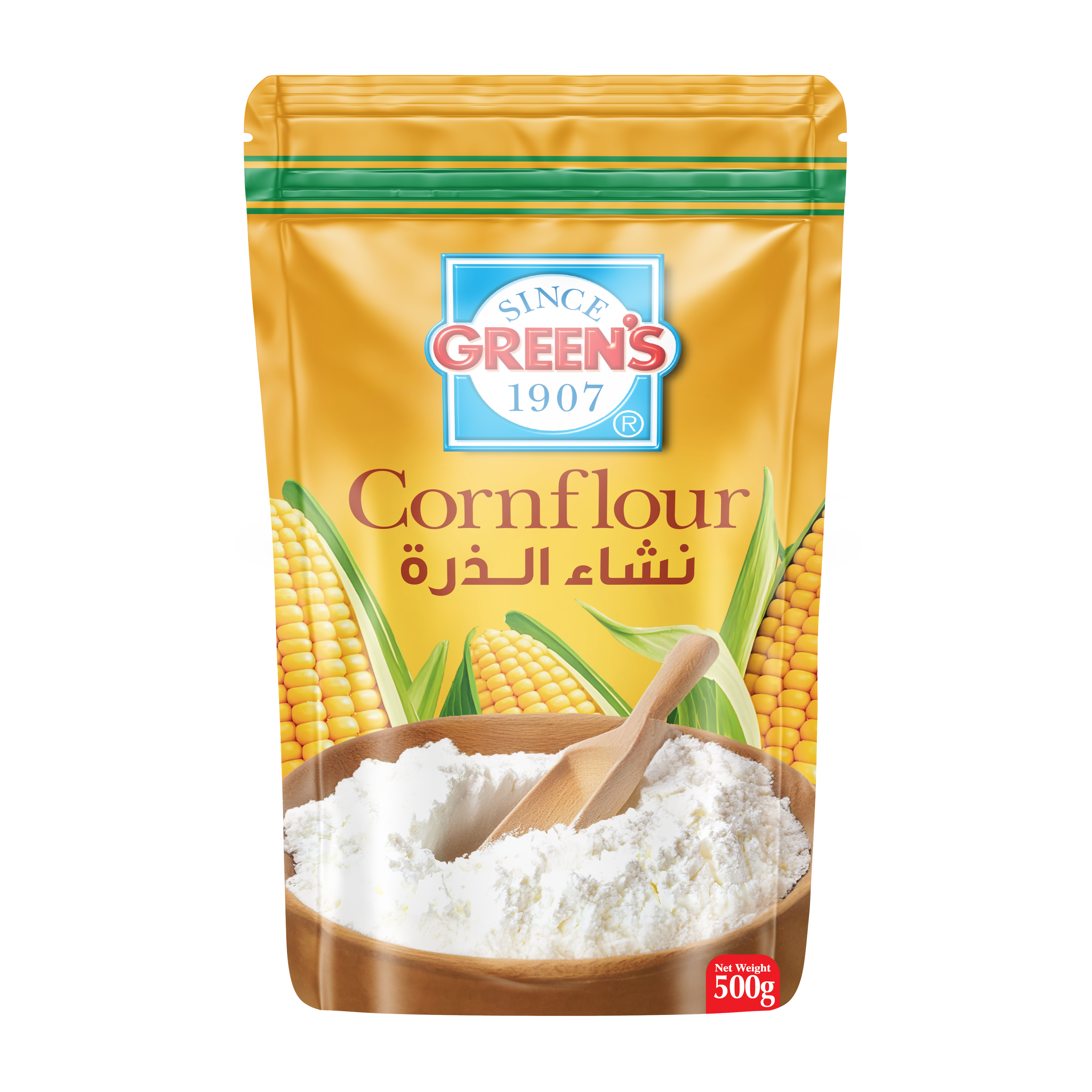 CORN FLOUR ZIPPER BAG 400G