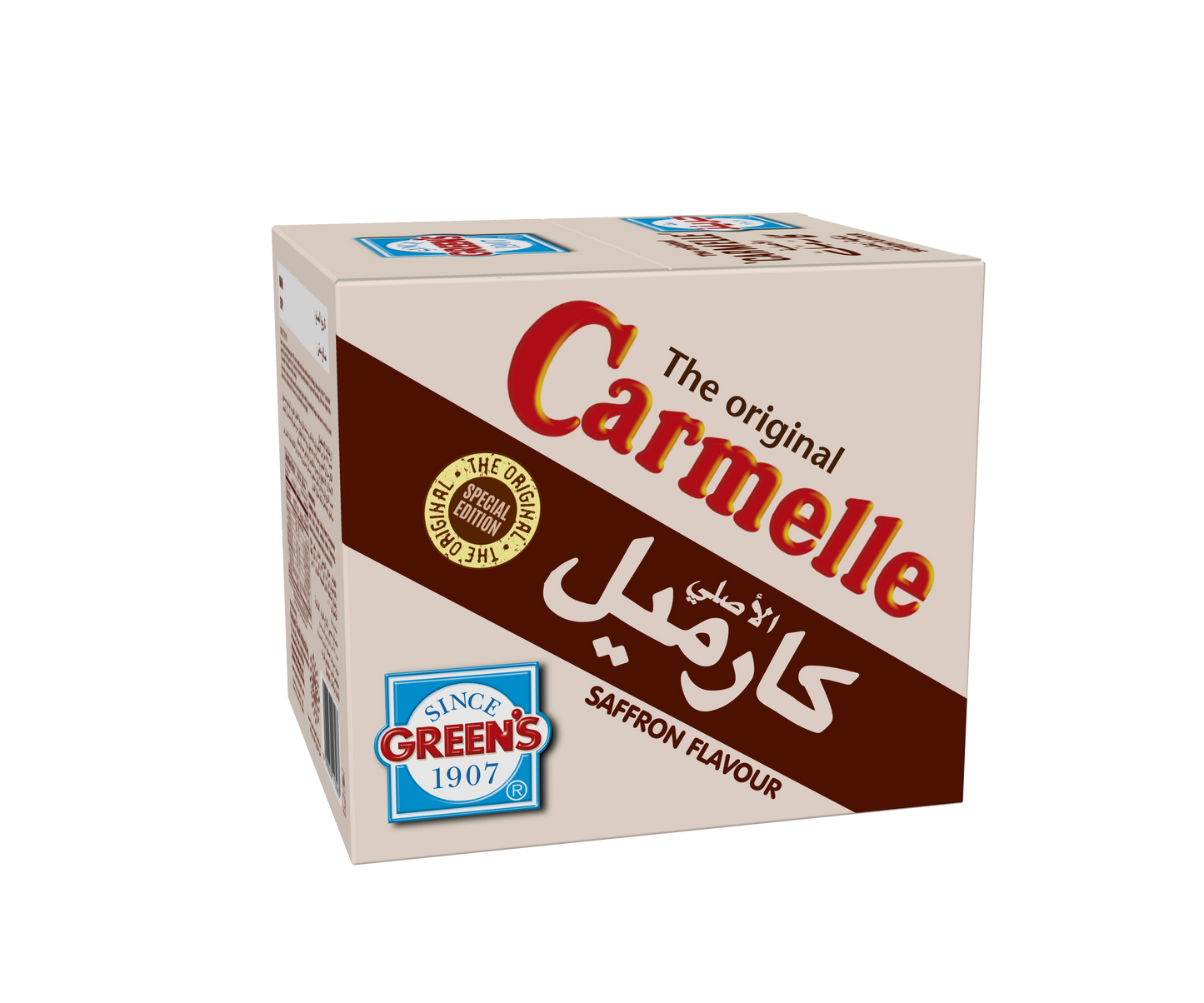 CREAM CARAMEL SAFFRON WITHOUT TOPPING 12X49G