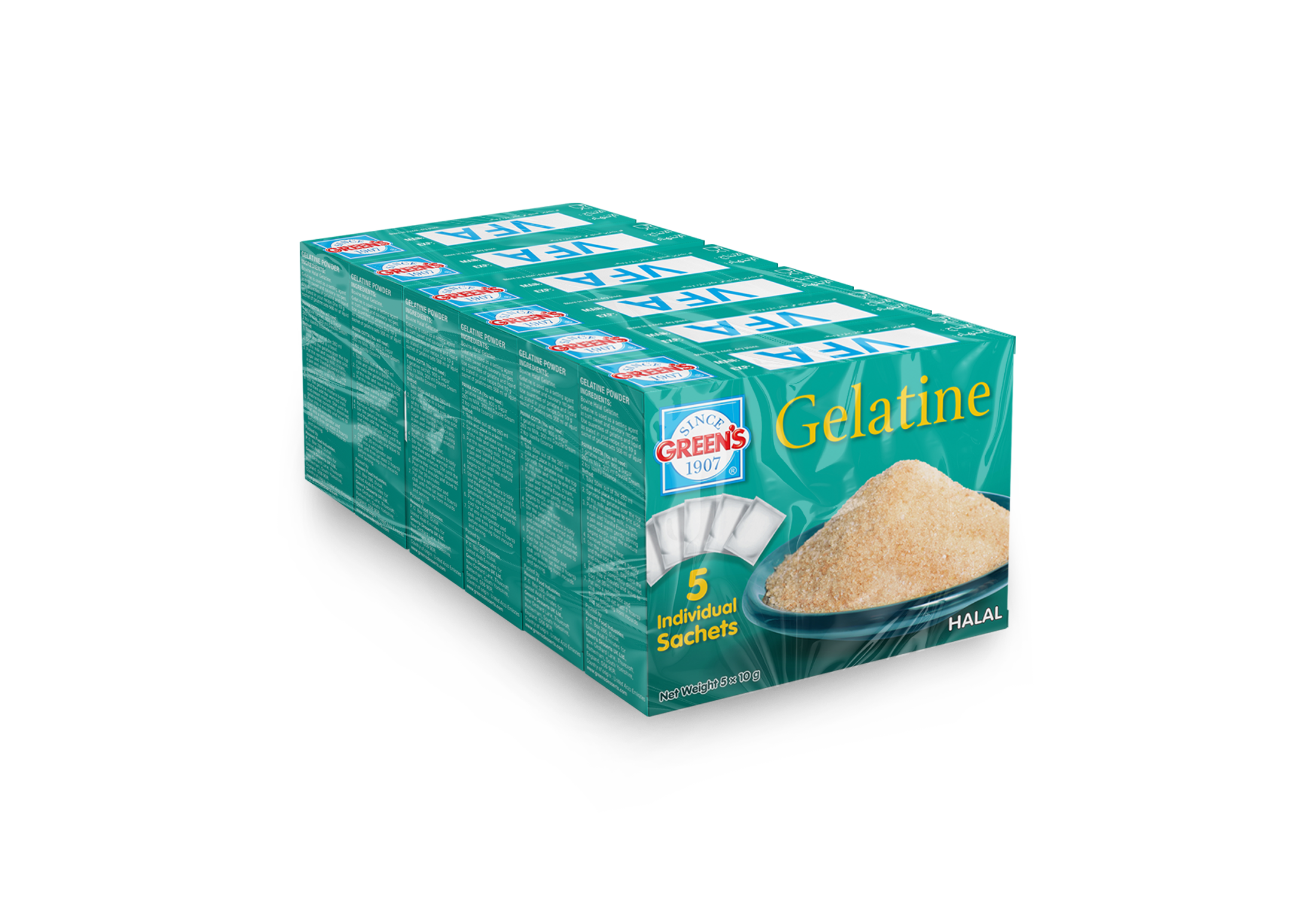 GELATINE 6x50G
