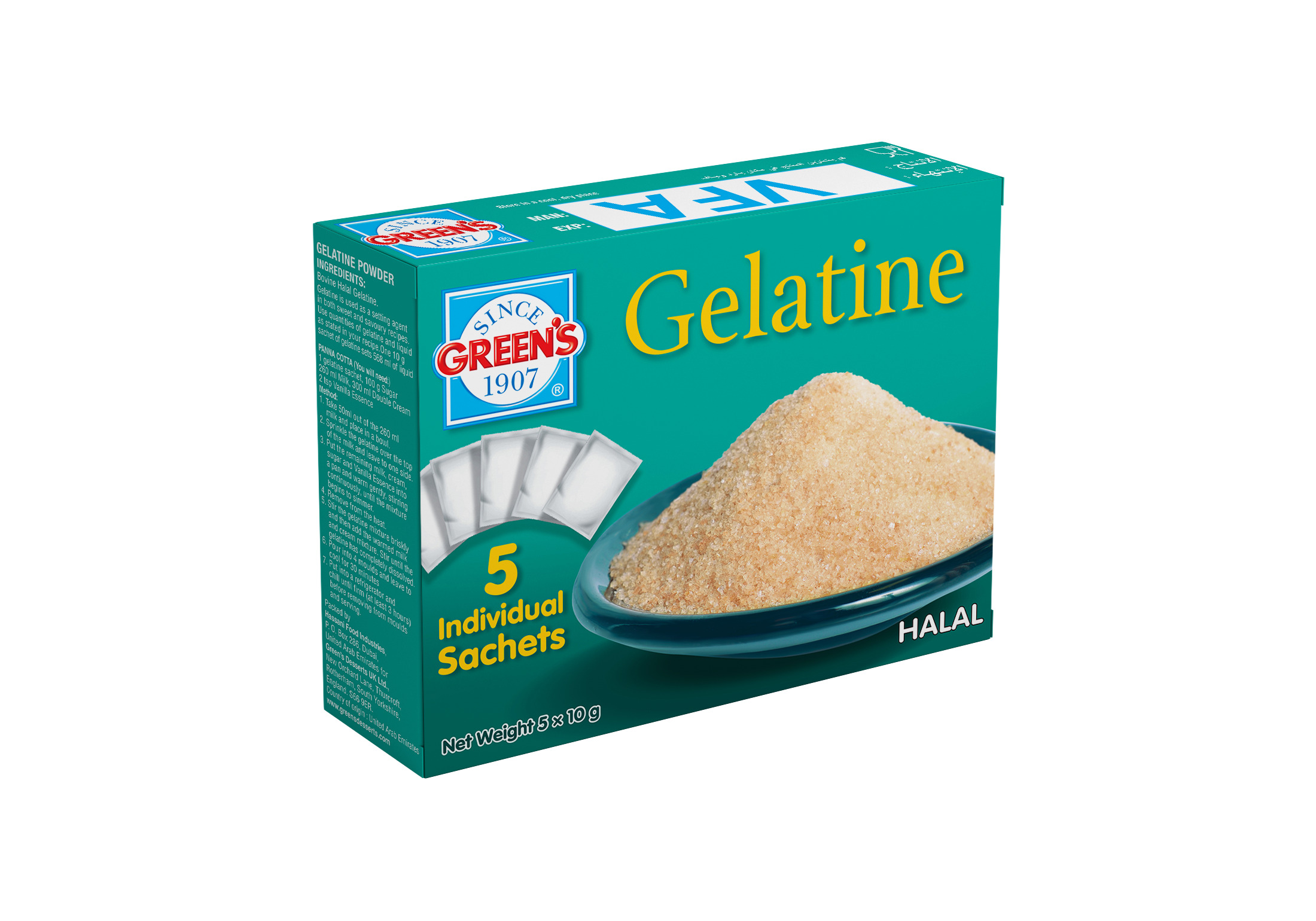 GELATINE 6x50G