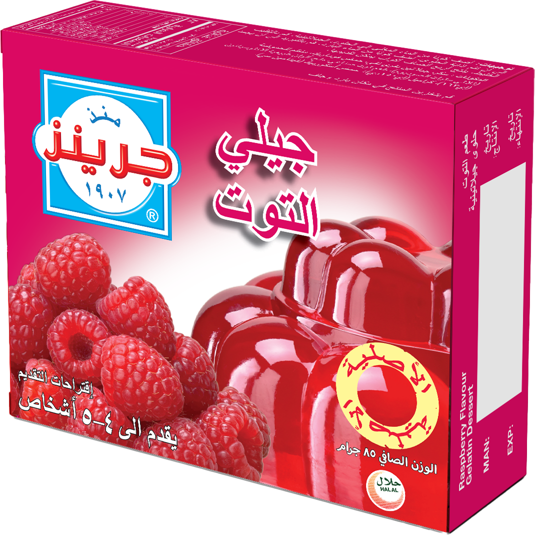 JELLY RASPBERRY 12x80G