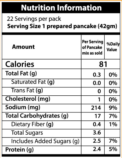 PANCAKE MIX 500G