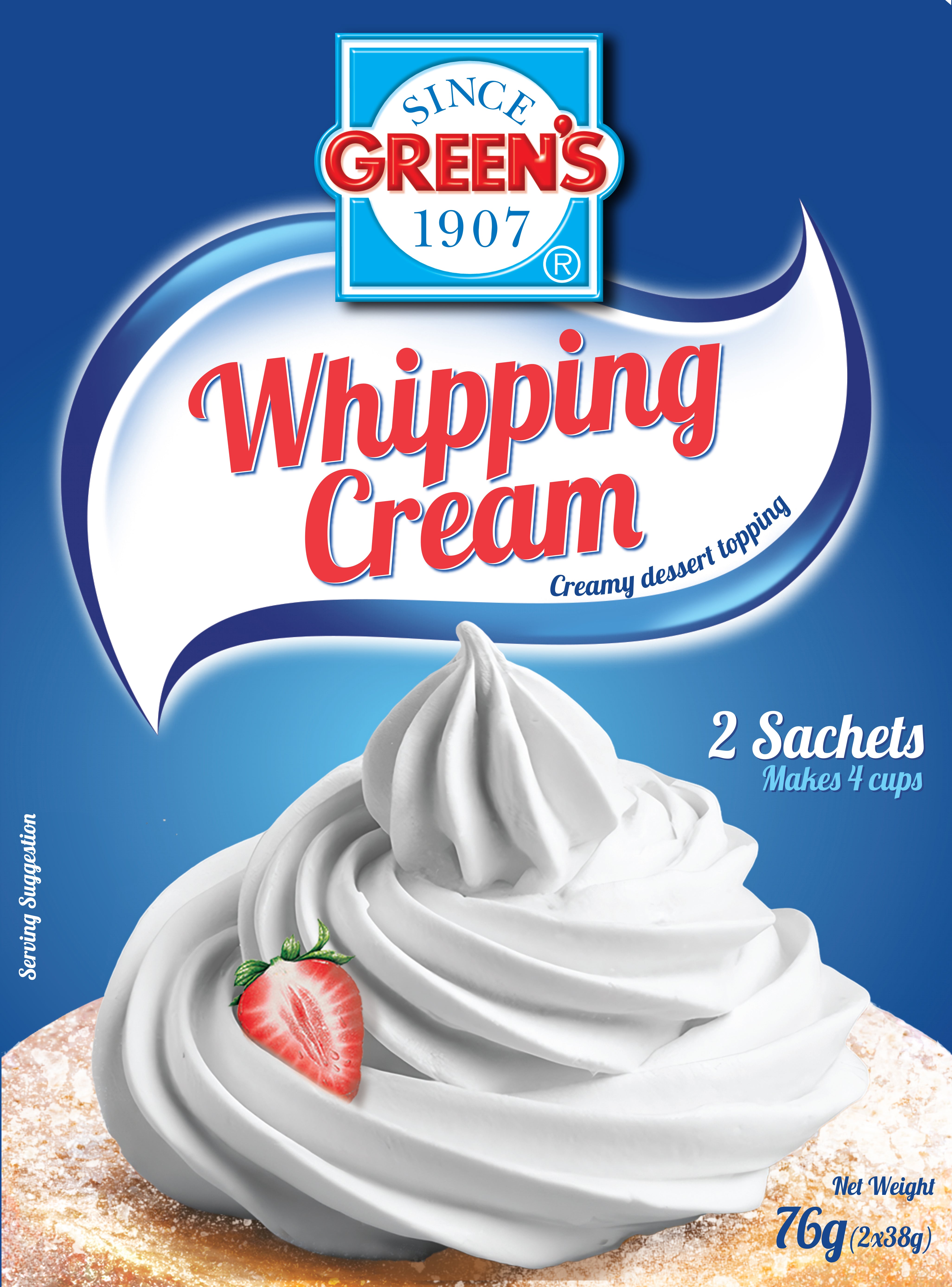 WHIP CREAM 4x38G