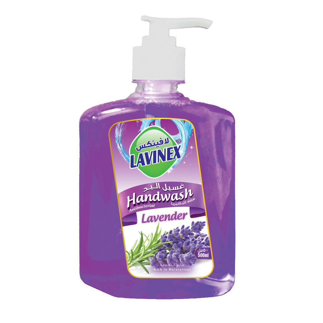 HAND WASH LAVENDER PET 500ML