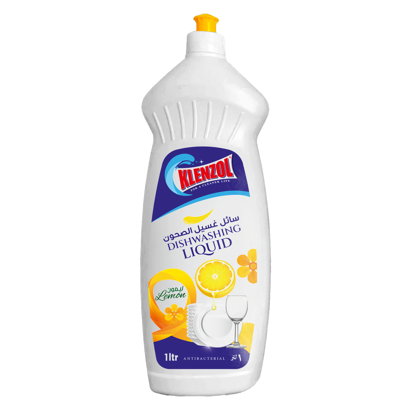DISHWASHING LIQUID LEMON HDPE 1L