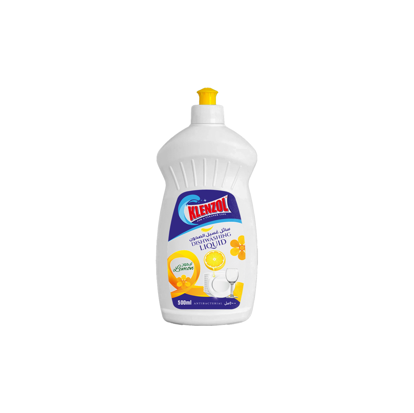 DISHWASHING LIQUID LEMON HDPE 500ML