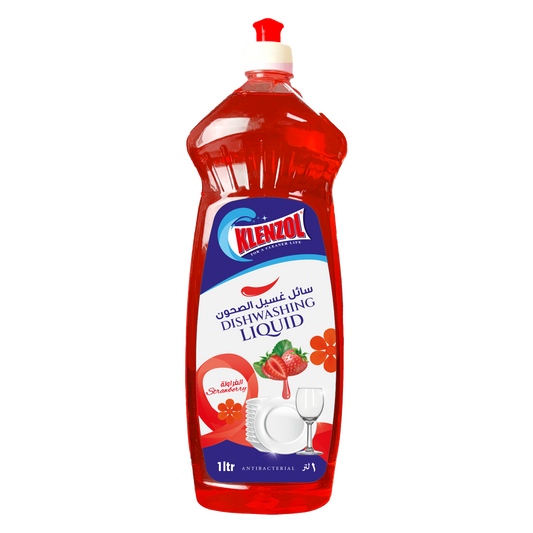DISHWASHING LIQUID STRAWBERRY PET 1L