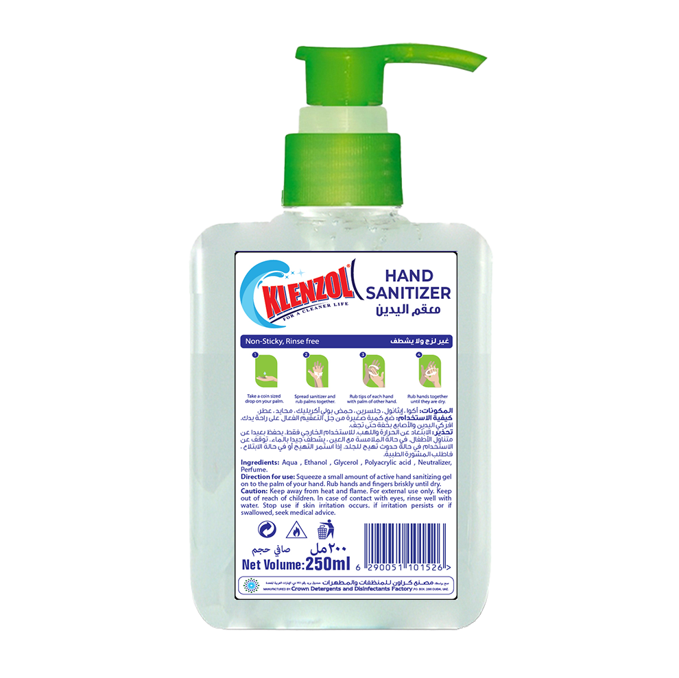 HAND SANITIZER 250ML