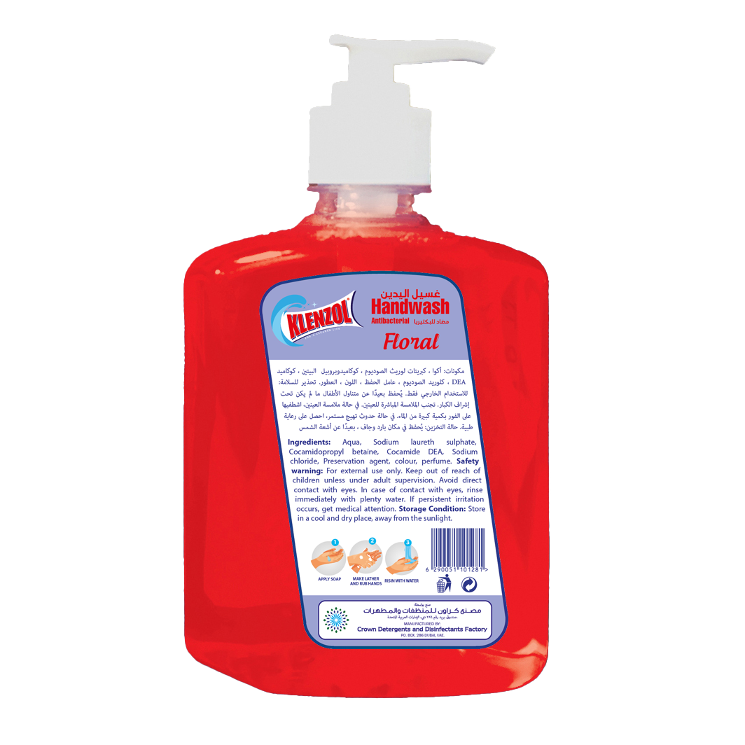 HAND WASH FLORAL PET 500ML