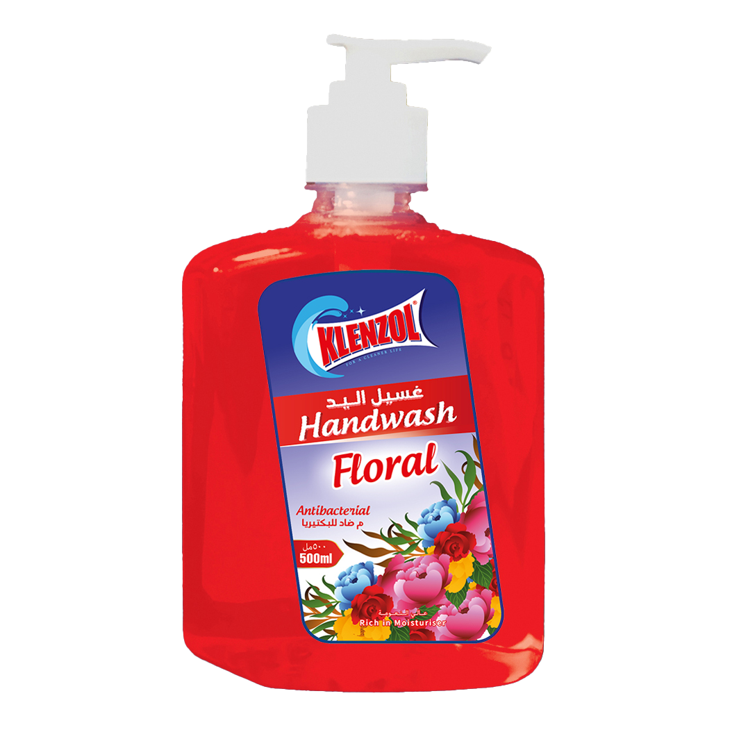 HAND WASH FLORAL PET 500ML