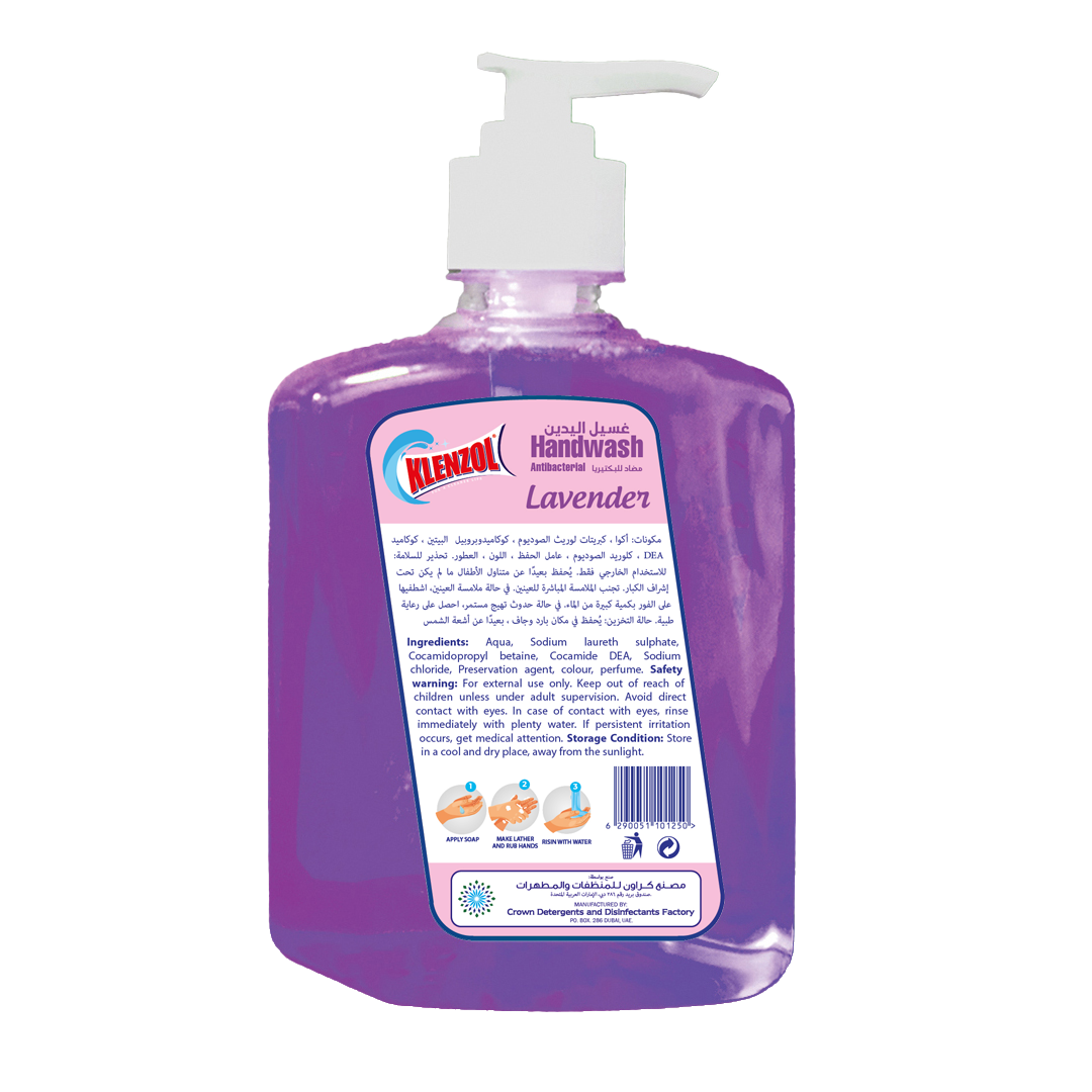 HAND WASH LAVENDER PET 500ML