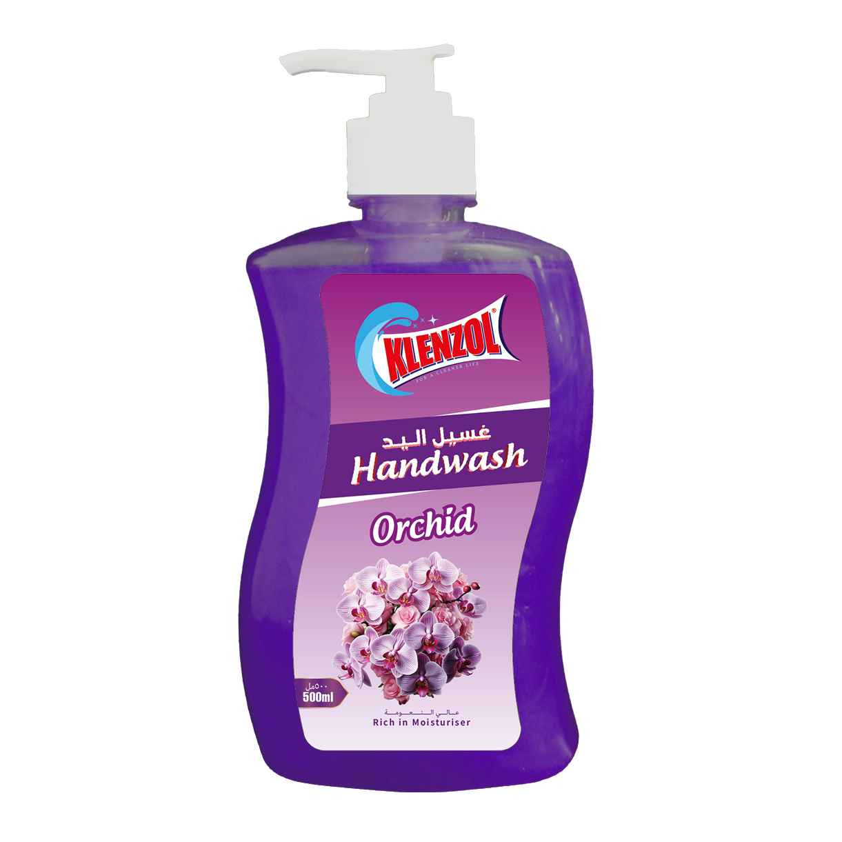 HAND WASH ORCHID PET 500ML