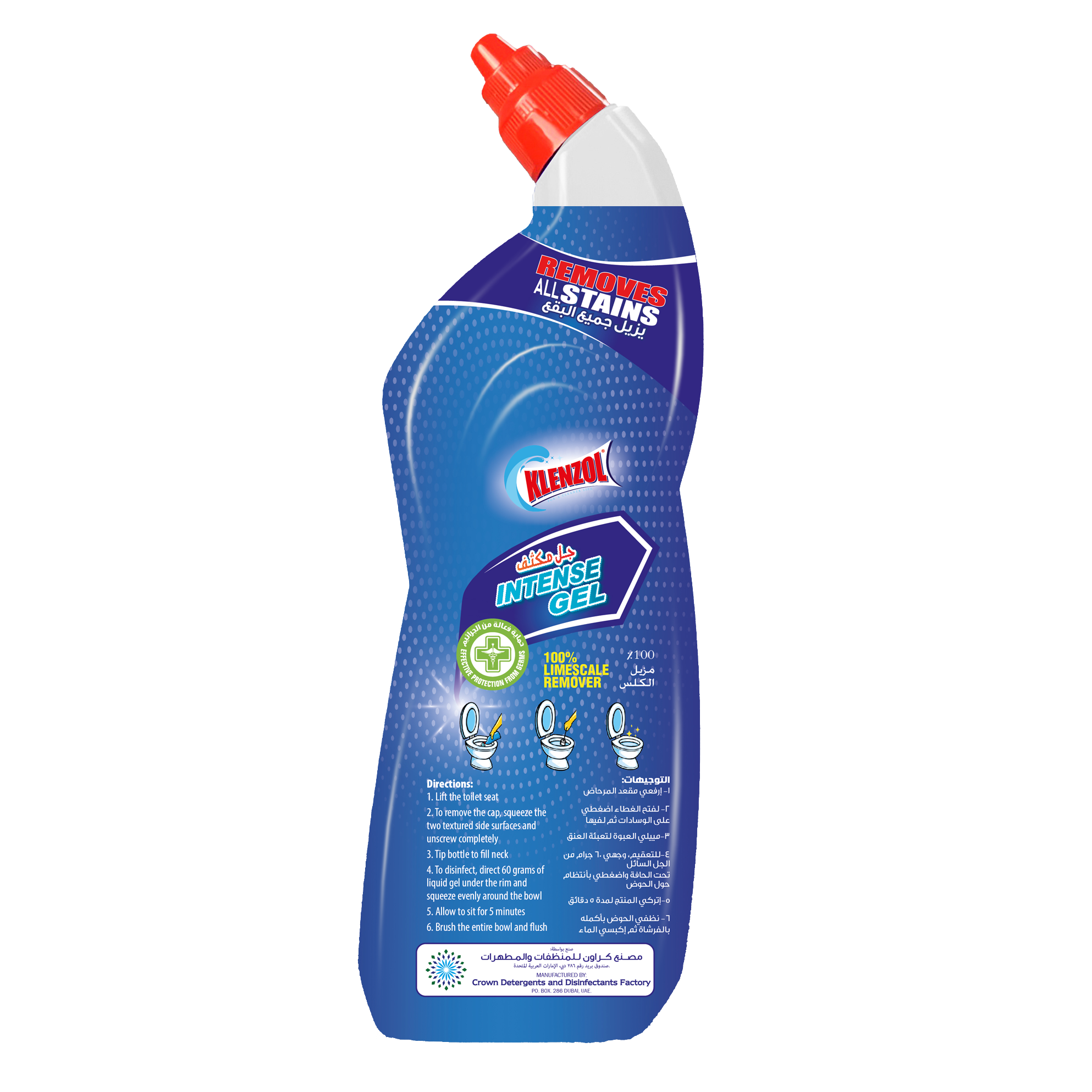 TOILET CLEANER BLUE 500ML