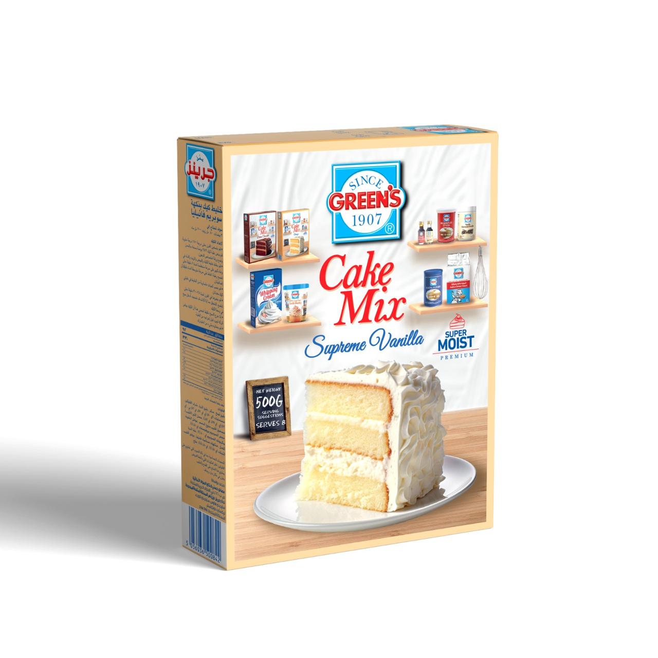 CAKE MIX VANILLA 500G