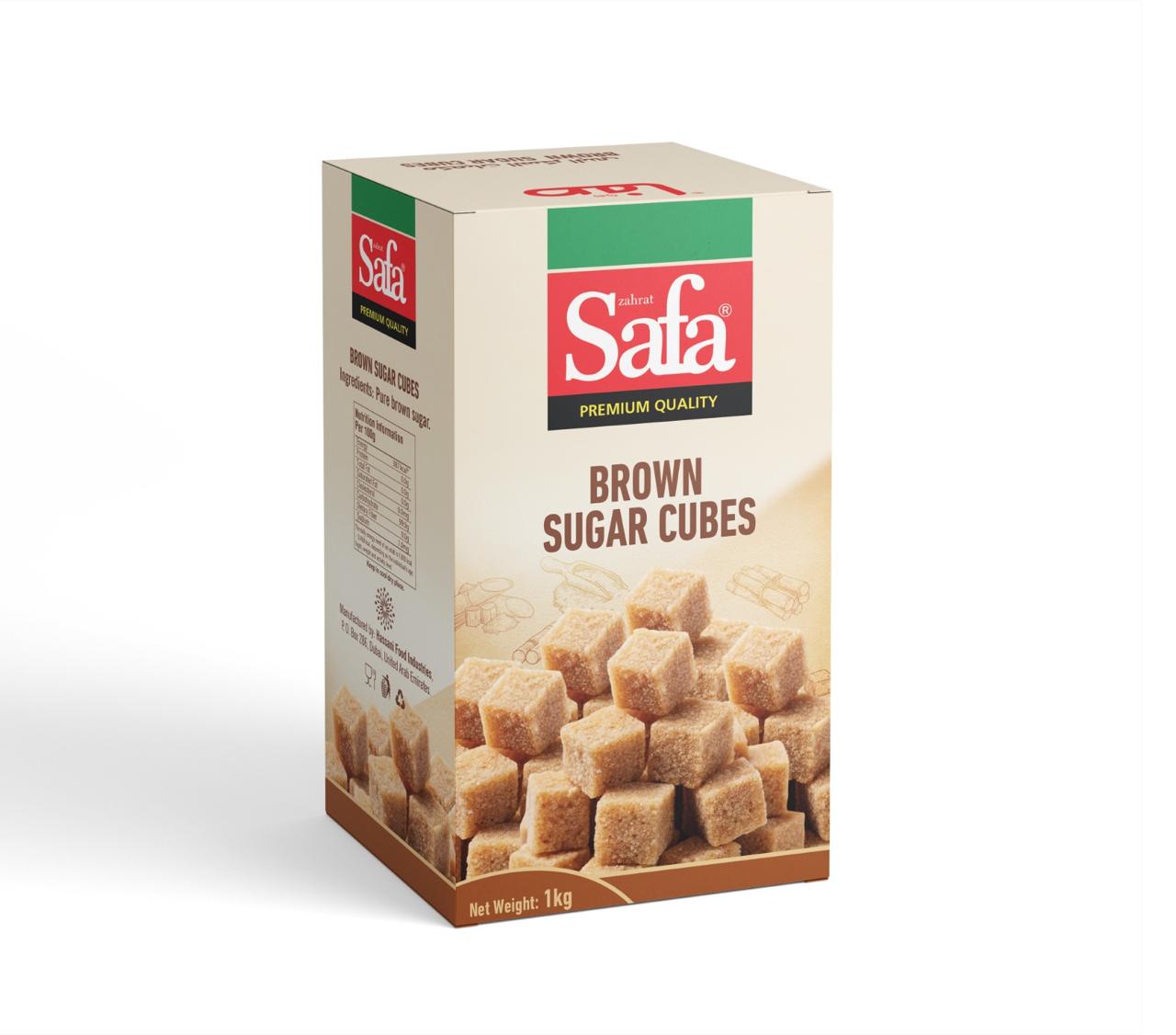 SUGAR CUBES BROWN 1KG