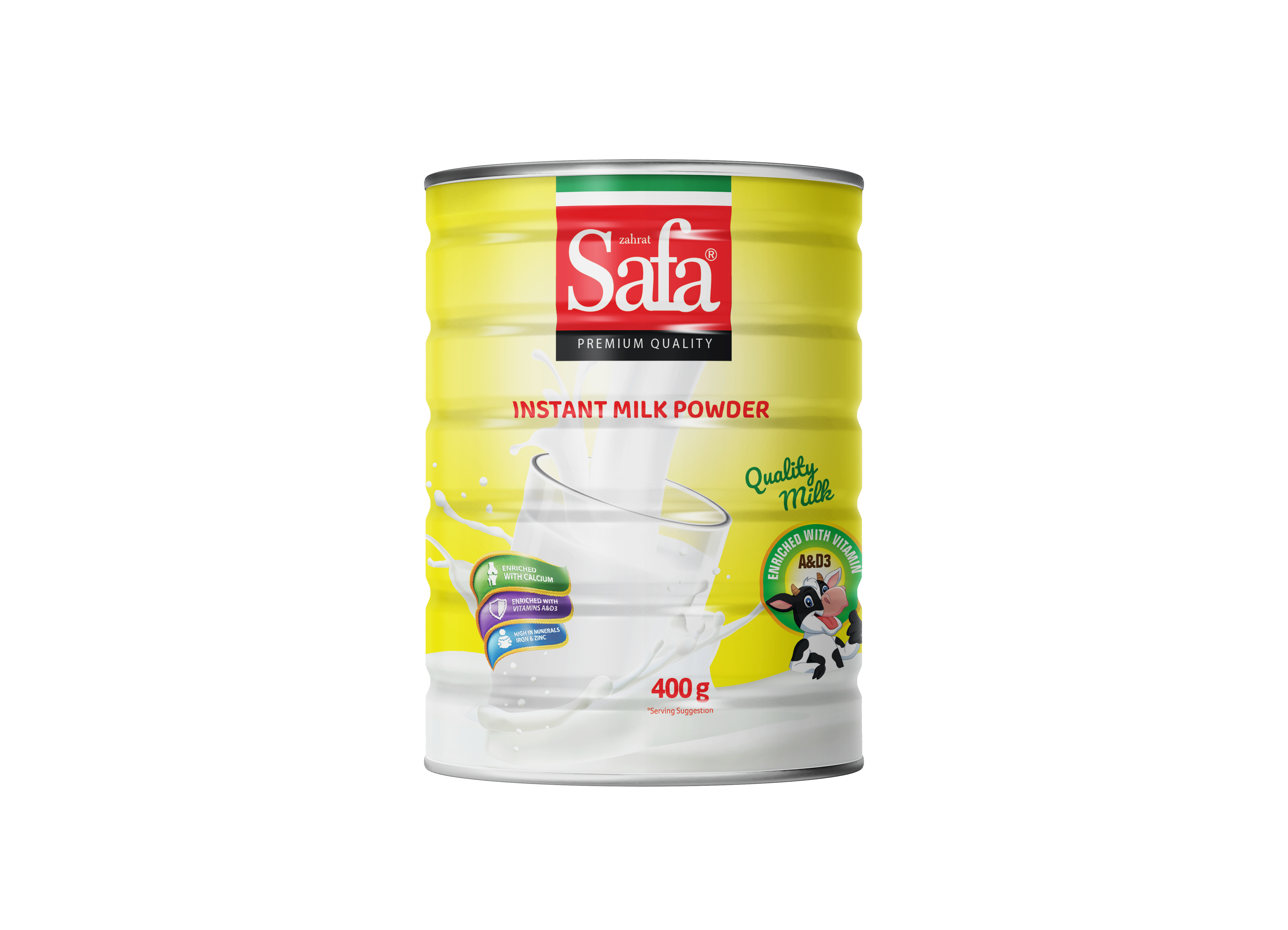 INSTANT MILK POWDER TIN 400G