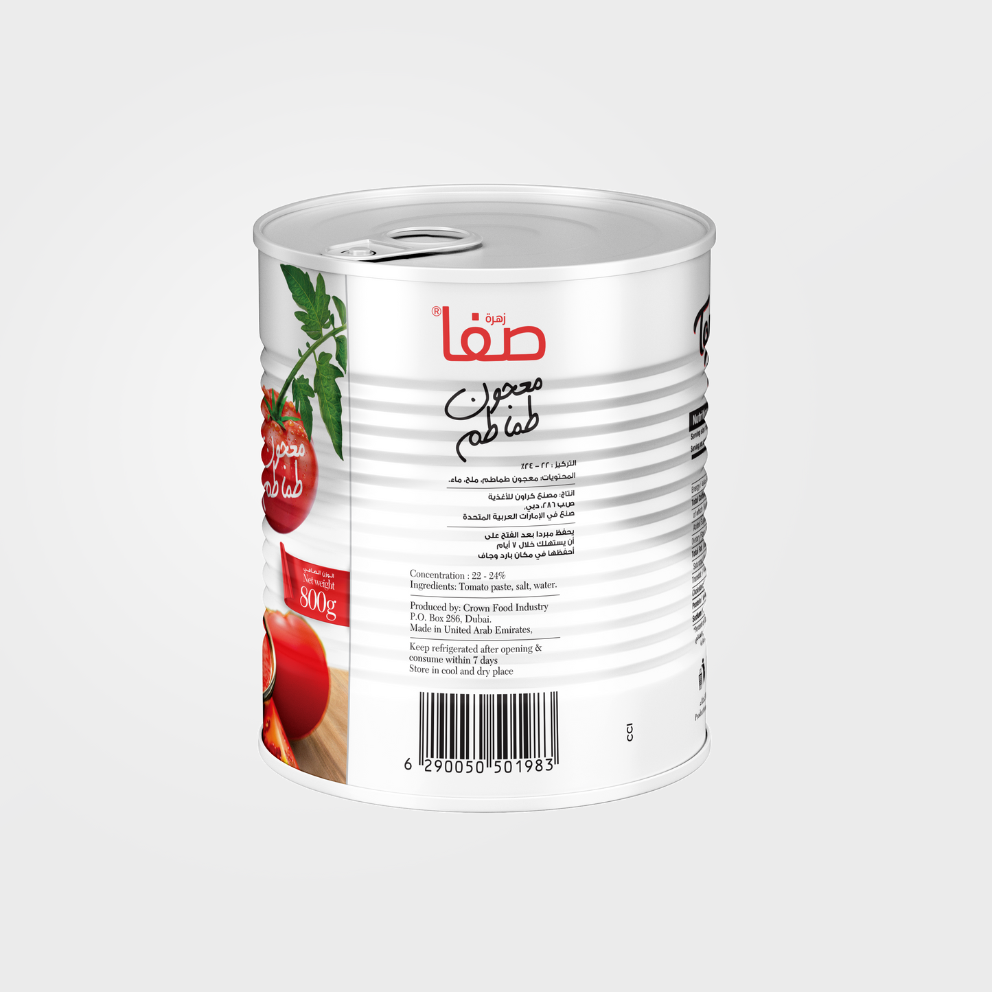 TOMATO PASTE 22/24 800g