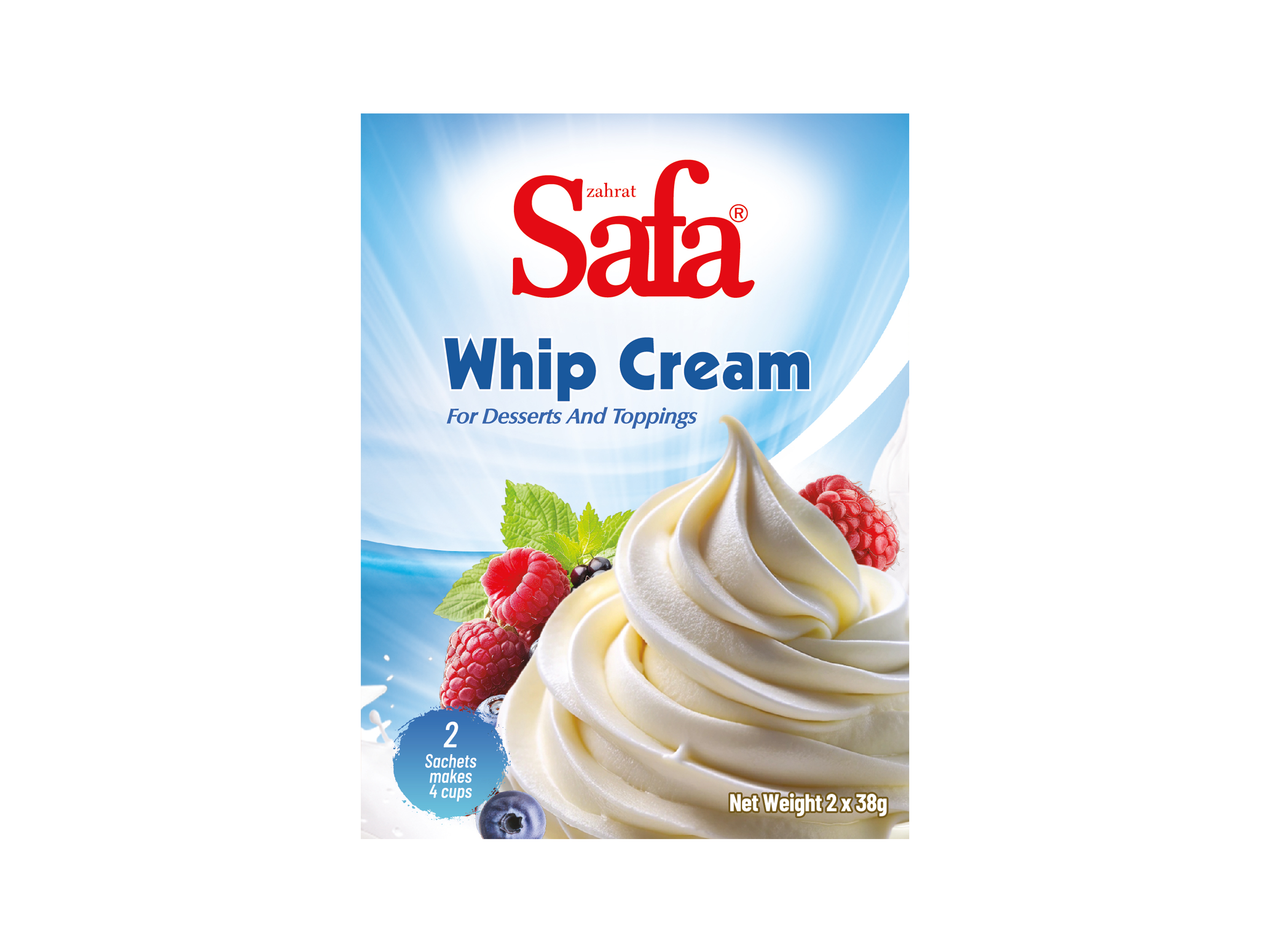 WHIP CREAM 2x38G