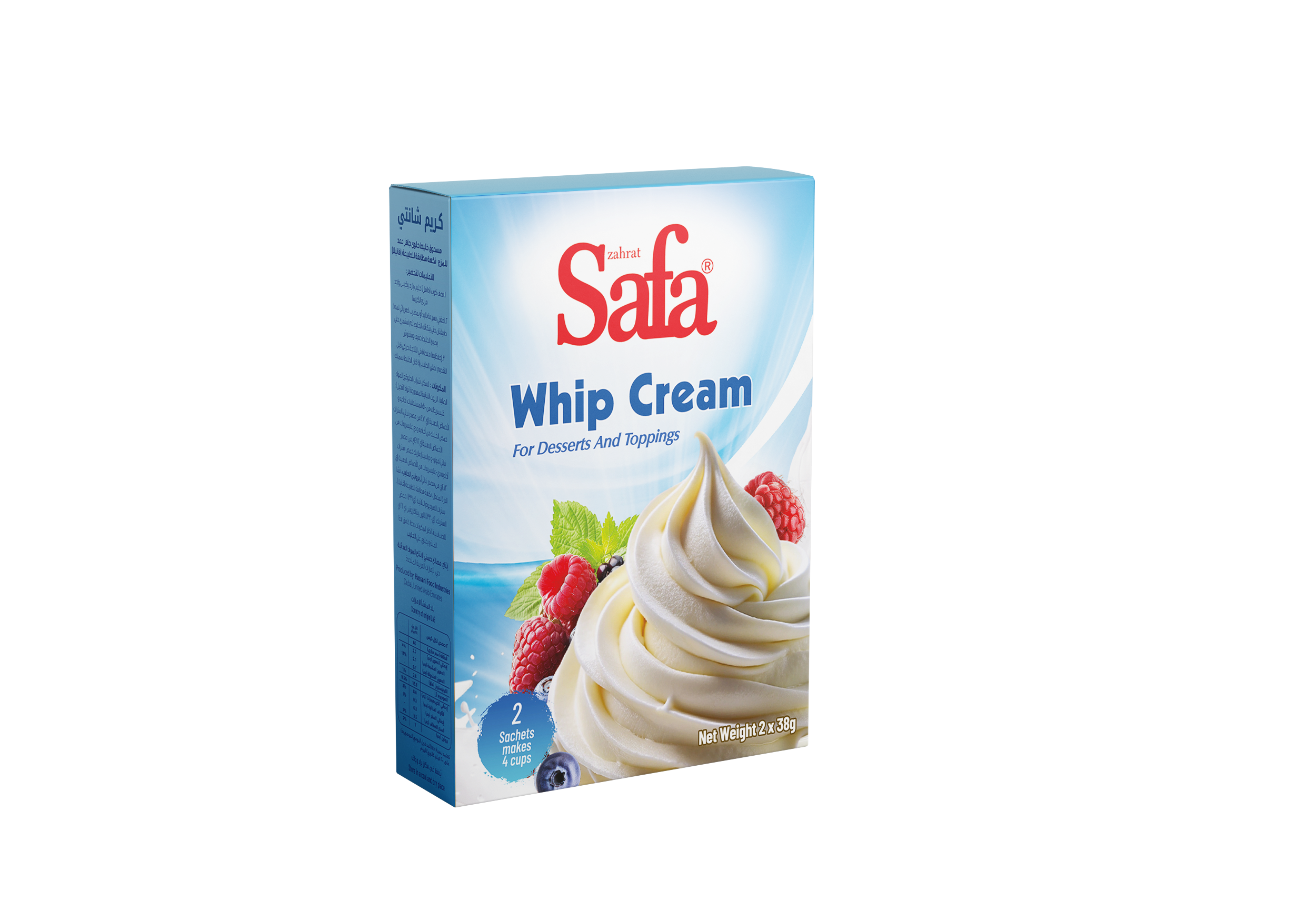 WHIP CREAM 2x38G