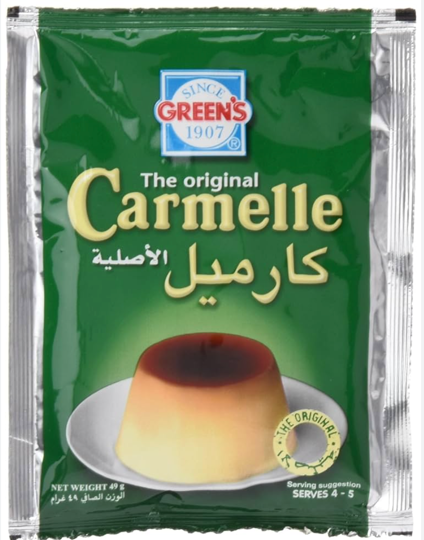 CREAM CARAMEL WITHOUT TOPPING 49G