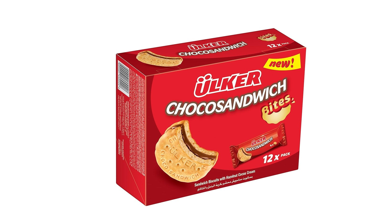 CHOCO SANDWICH BITES 12x32G