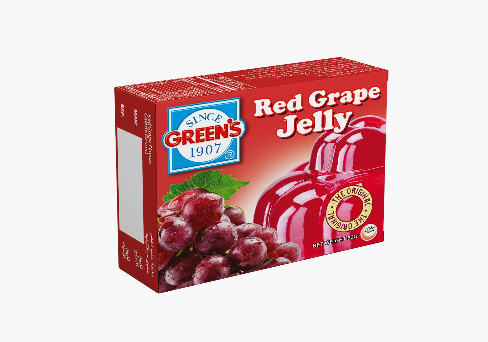 JELLY RED GRAPE 80G