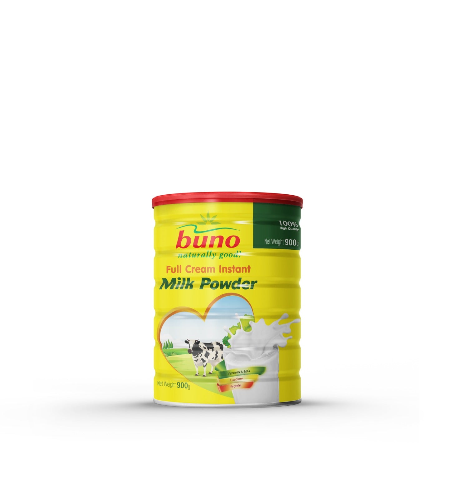 FULL CREAM INSTANT MILK POWDER 900G METAL CAN