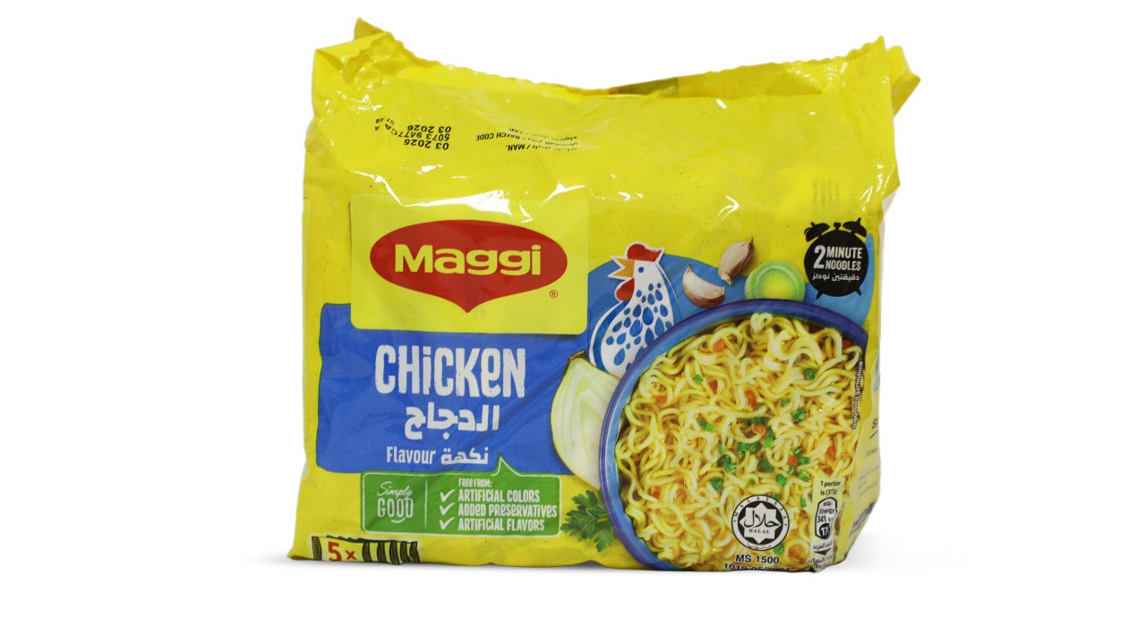 INSTANT NOODLES CHICKEN 5X77G