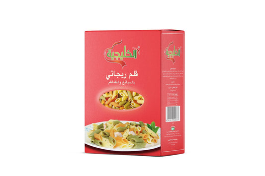 PASTA PENNE RIGATE WITH SPINACH AND TOMATO 500G